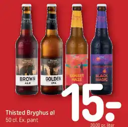 REMA 1000 Thisted Bryghus øl tilbud