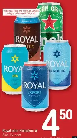 REMA 1000 Royal eller Heineken tilbud