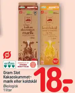 REMA 1000 Gram Slot kakaoskummetmælk eller koldskål tilbud