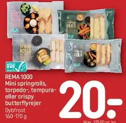 REMA 1000 REMA 1000 - Mini springrolls / tempura / crispy rejer tilbud