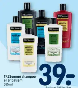 REMA 1000 TRESemmé shampoo eller balsam tilbud