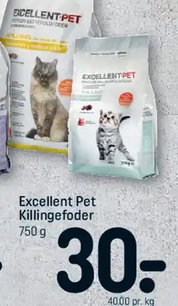 REMA 1000 Excellent Pet Killingefoder 750 g tilbud