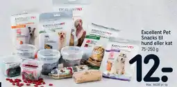 REMA 1000 Excellent Pet Snacks til hund eller kat 75-250 g tilbud