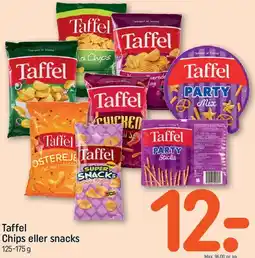 REMA 1000 Taffel Chips eller snacks tilbud