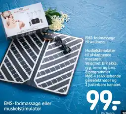 REMA 1000 EMS-fodmassage eller muskelstimulator tilbud