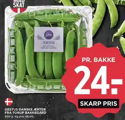 MENY Danske ærter tilbud