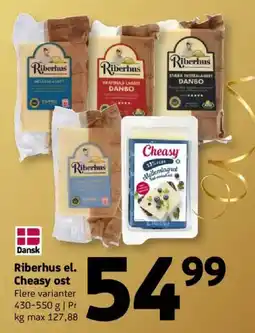 Løvbjerg Riberhus el. Cheasy ost tilbud