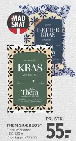MENY Them Skæreost tilbud