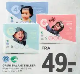 MENY Grøn Balance Bleer tilbud