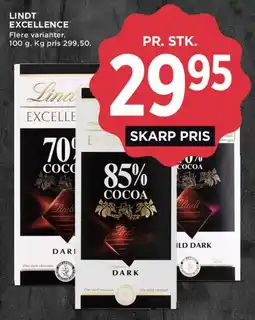 MENY Lindt Excellence tilbud