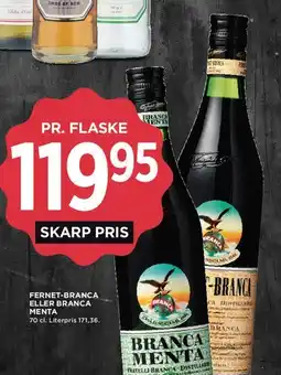 MENY Fernet-Branca / Branca Menta tilbud