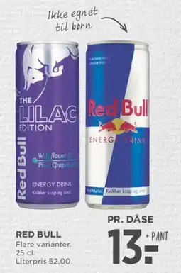 MENY Red Bull (dåse) tilbud