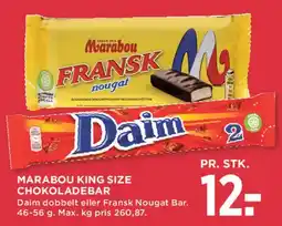 MENY Marabou / Daim tilbud