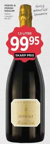 MENY Perini & Perini Magnum Spumante tilbud