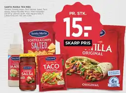 MENY Santa Maria Tex Mex (Tortilla, Chips, Salsa m.fl.) tilbud