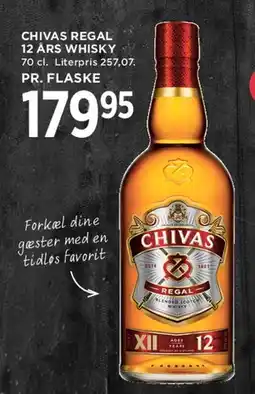 MENY Chivas Regal 12 års whisky tilbud
