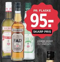 MENY Aalborg Akvavit tilbud