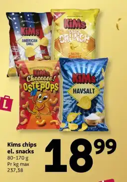 Løvbjerg Kims chips tilbud