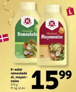Løvbjerg K-salat remoulade el. mayon- naise tilbud