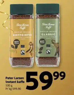Løvbjerg Peter Larsen instant kaffe tilbud