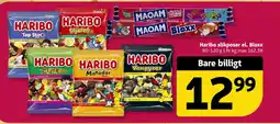 Løvbjerg Haribo slikposer el. Bloxx tilbud