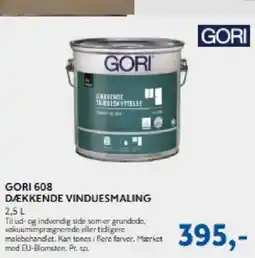Davidsen Gori 608 dækkende vinduesmaling tilbud