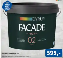 Davidsen Dyrup facade murmaling tilbud