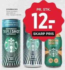MENY STARBUCKS tilbud