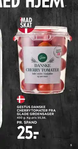 MENY GESTUS DANSKE CHERRYTOMATER FRA GLADE GROENSAGER tilbud