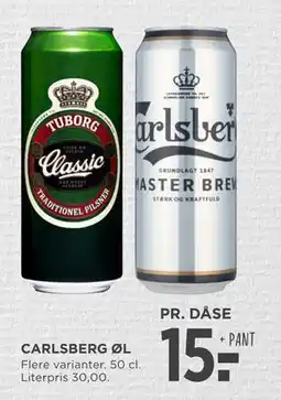 MENY CARLSBERG ØL tilbud