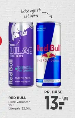 MENY RED BULL tilbud
