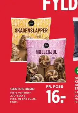 MENY GESTUS BRØD tilbud