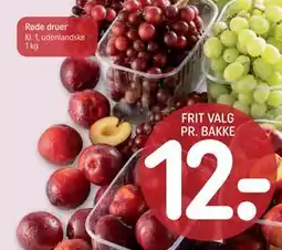REMA 1000 Røde druer tilbud