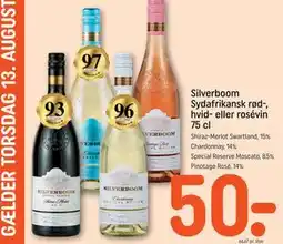 REMA 1000 Silverboom Sydafrikansk rød-, hvid- eller rosévin tilbud
