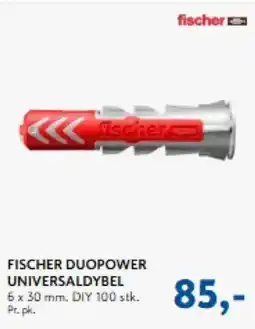 Davidsen Fischer duopower universaldybel tilbud