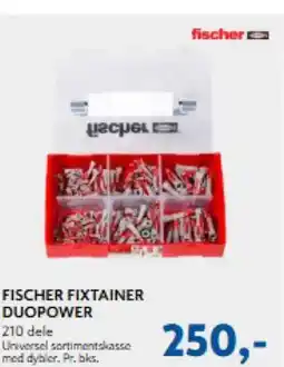 Davidsen Fischer fixtainer duopower fischer tilbud