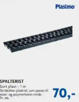 Davidsen Plastmo Spalterist tilbud