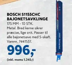 Davidsen Bosch s1155chc bajonetsavklinge tilbud
