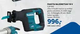 Davidsen Makita bajonetsav 18 v djr188z tilbud