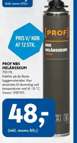 Davidsen Prof nbs helårsskum tilbud