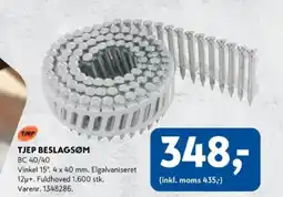 Davidsen Tjep beslagsøm tilbud