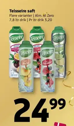Løvbjerg Teisseire saft tilbud