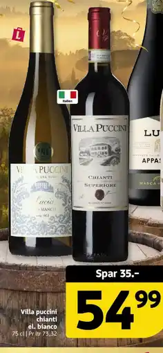 Løvbjerg Villa puccini chianti el. bianco tilbud