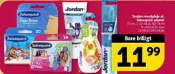 Løvbjerg Jordan mundpleje el. Salvequick plaster tilbud