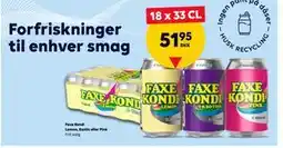 BorderShop Faxe Kondi Lemon, Exotic eller Pink tilbud
