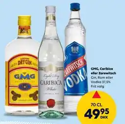BorderShop GMG, Caribica eller Zarewitsch tilbud