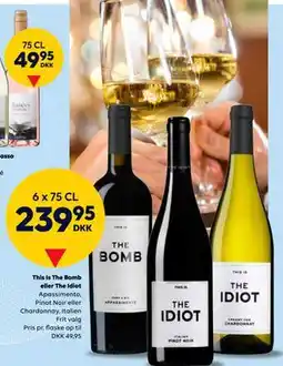 BorderShop This Is The Bomb eller The Idiot tilbud