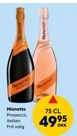 BorderShop Mionetto tilbud
