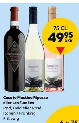 BorderShop Casato Mastino Ripasso eller Les Fumées tilbud