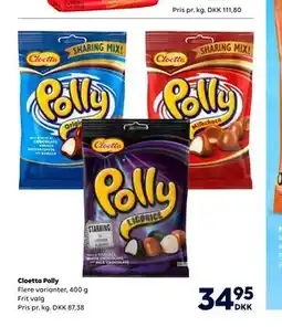 BorderShop Cloetta Polly tilbud